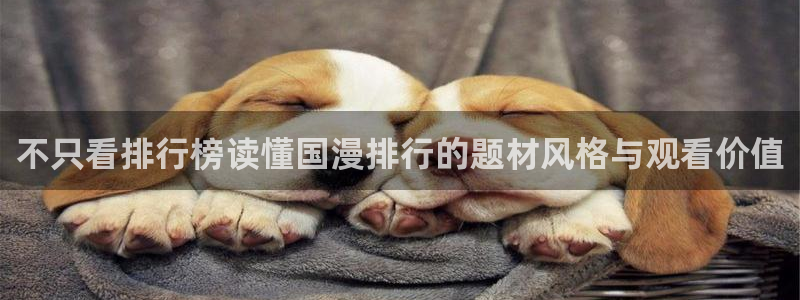 漫蛙类：不只看排行榜读懂国漫排行的题材风格与观看价值配图