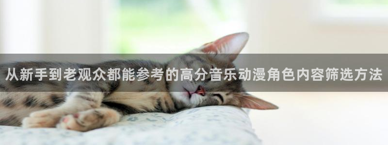 趣蛙漫:从新手到老观众都能参考的高分音乐动漫角色内容筛选方法配图